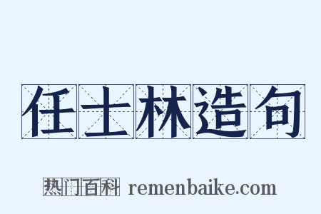 任士林造句是什么意思的图片